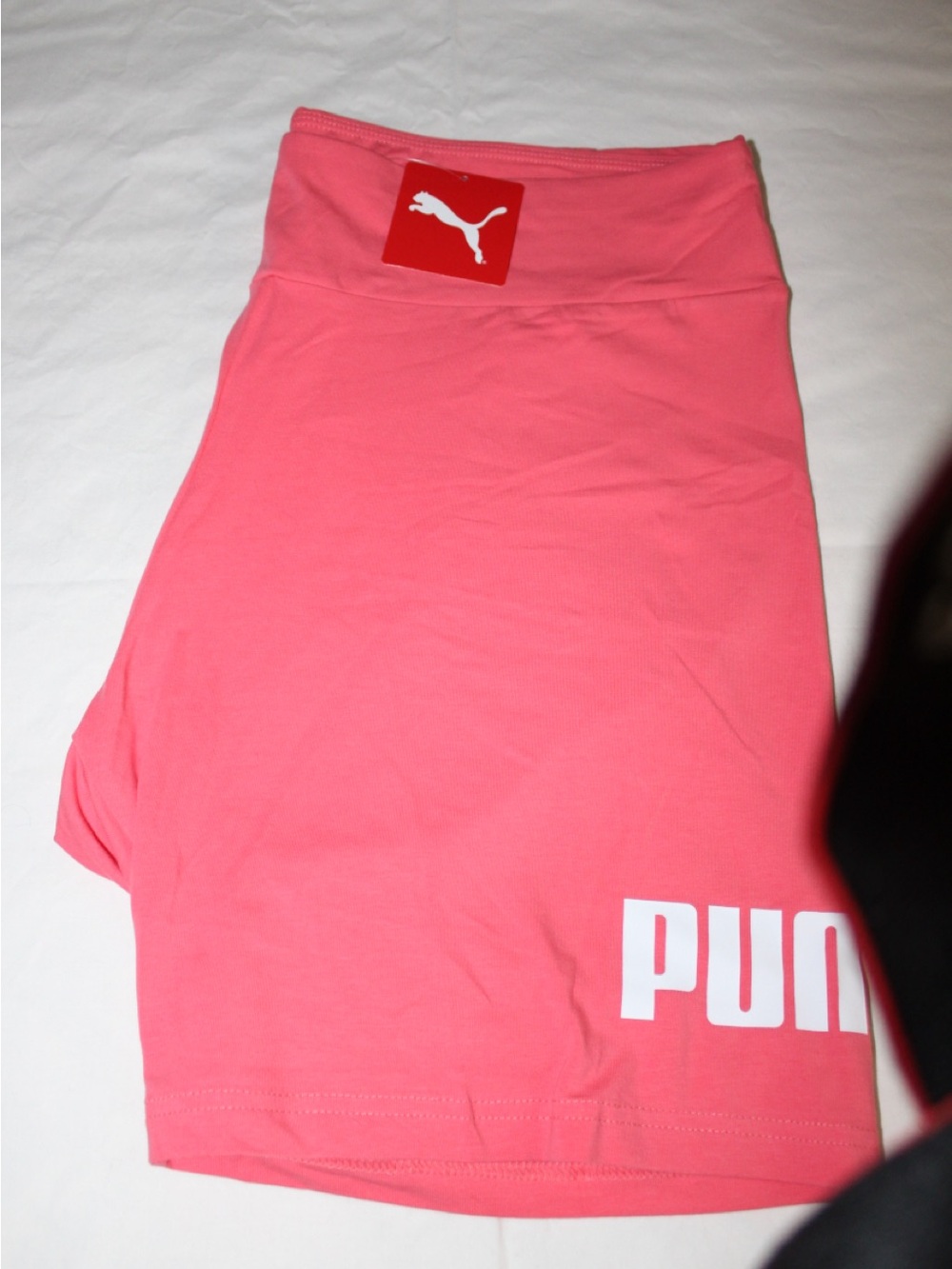 Puma Coral Pink Athletic Skort with Logo Tag